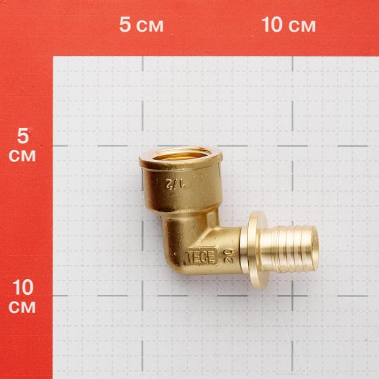 Угол Tece 20 мм х 1/2 ВР(г) латунь (768020)