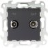 Оконечная розетка Simon 2410486-038