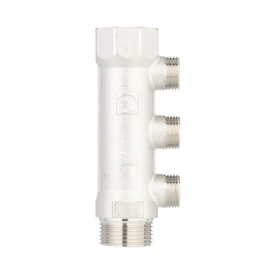 Коллектор Valtec 1 ВР(г) х 3 выхода 1/2 НР(ш) х 1 НР(ш) (VTc.500.N.0603)