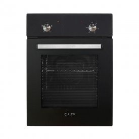 Духовой шкаф электрический встраиваемый Lex EDM 4540 BL 450 мм черный
