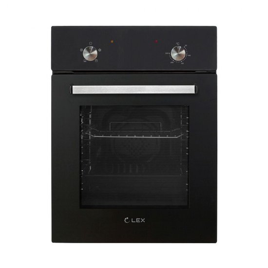 Духовой шкаф электрический встраиваемый Lex EDM 4540 BL 450 мм черный