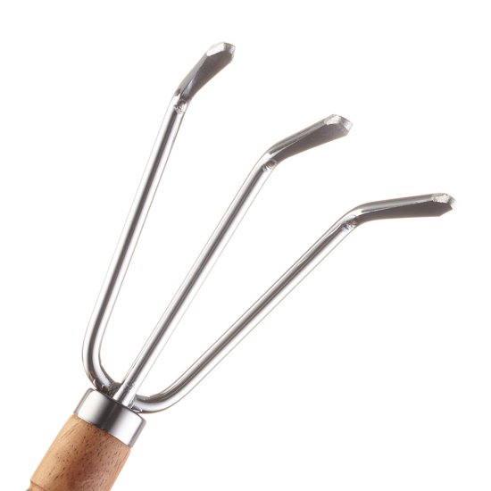 Рыхлитель Ваш сад 3 зуба с деревянной ручкой (0532-3)