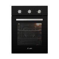 Духовой шкаф электрический встраиваемый Lex EDM 4570 BL 450 мм черный