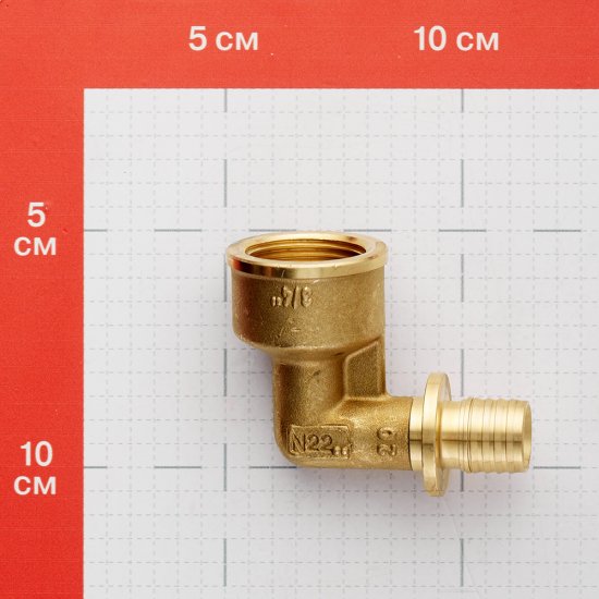 Угол Tece 20 мм х 3/4 ВР(г) латунь (768002)