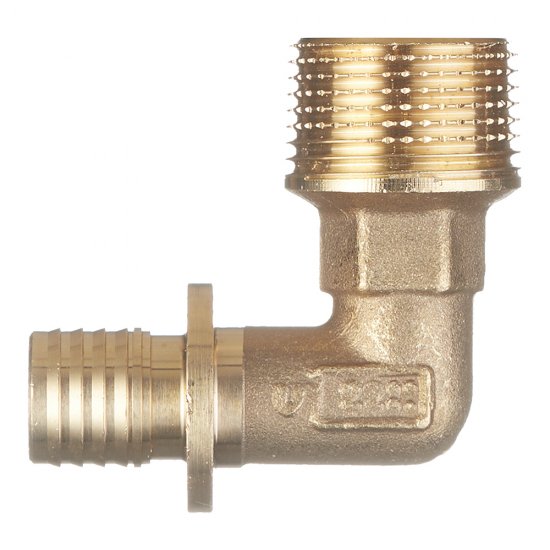 Угол Tece 20 мм х 3/4 НР(ш) латунь (767501)
