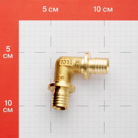 Угол Tece 20 х 20 мм латунь (767020)