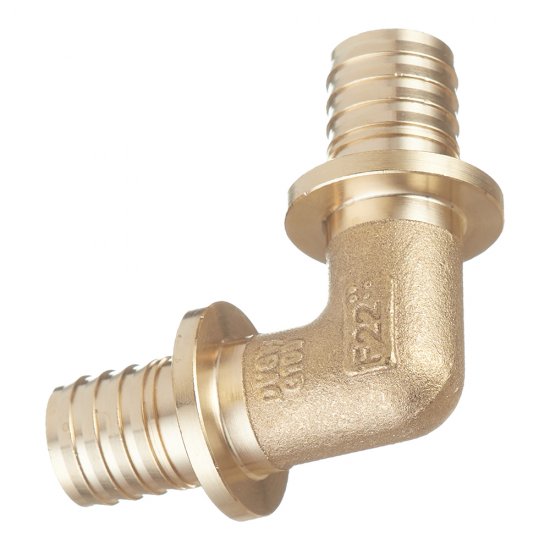 Угол Tece 25 х 25 мм латунь (767025)