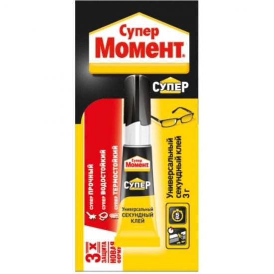 Супер-клей МОМЕНТ 608976