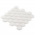 Мозаика Starmosaic Hexagon small белая керамическая 282х272х6 мм матовая