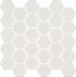 Мозаика Starmosaic Hexagon small белая керамическая 282х272х6 мм матовая