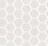 Мозаика Starmosaic Hexagon small белая керамическая 282х272х6 мм матовая
