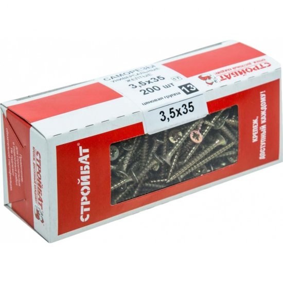 Универсальные саморезы Стройбат 3.5х35 (200 шт.)