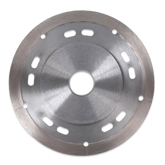 Диск алмазный по керамограниту Rage Furious 125х22,2х1,2 мм сегментный мокрый рез (605126)