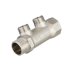 Коллектор Valtec 3/4 ВР(г) х 2 выхода 1/2 НР(ш) х 3/4 НР(ш) (VTc.500.N.0502)