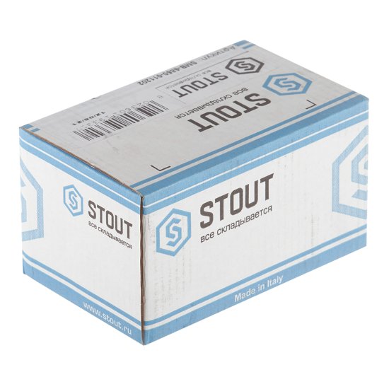 Коллектор Stout 3/4 ВР(г) х 2 выхода 1/2 НР(ш) х 3/4 НР(ш) регулирующий (SMB-6850-341202)