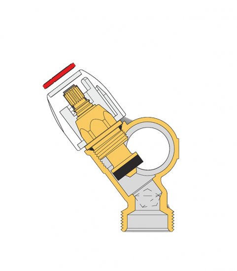 Коллектор Tiemme 3/4 ВР(г) х 2 выхода 3/4 НР(ш) ЕК х 3/4 НР(ш) регулируемый (1860026/1877K50050502)