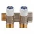 Коллектор Stout 3/4 ВР(г) х 2 выхода 3/4(ЕК) х 3/4 НР(ш) регулирующий (SMB 6851 343402)