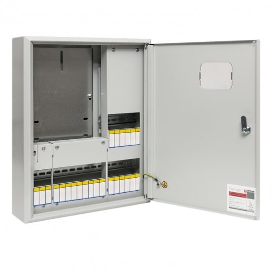 Щит учетно-распределительный навесной EKF PROxima ЩУРн 3/24 металлический IP31 500х400х120 мм 24 модуля с монтажной панелью