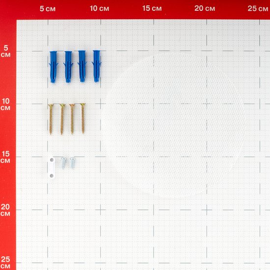 Вентилятор осевой Era 5 с антимоскитной сеткой 175х175 мм d125 мм белый