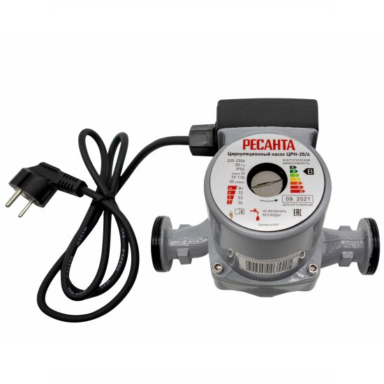 Циркуляционный насос для повышения давления Ресанта ЦРН-25/4 DN25 подъем 4 м 180 мм с гайками (77/7/1)