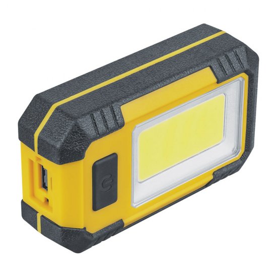 Фонарь ручной Navigator NPT светодиодный 1 LED 15 Вт аккумуляторный Li-Ion 4000 мАч ударопрочный пластик 3 режима (80341)