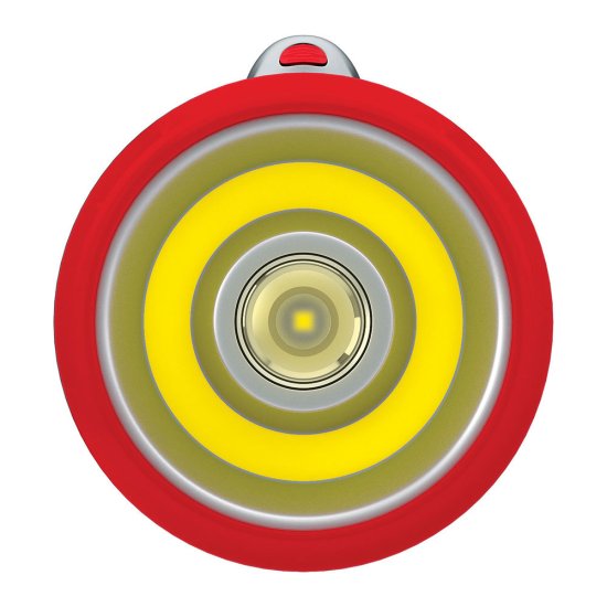 Фонарь прожектор Рекорд PВ-3200 светодиодный 2 LED 4 Вт аккумуляторный SLA 1000 мАч пластик 2 режима (23206)