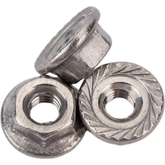Шестигранная гайка DINFIX M3, ДИН6923, 10 шт.