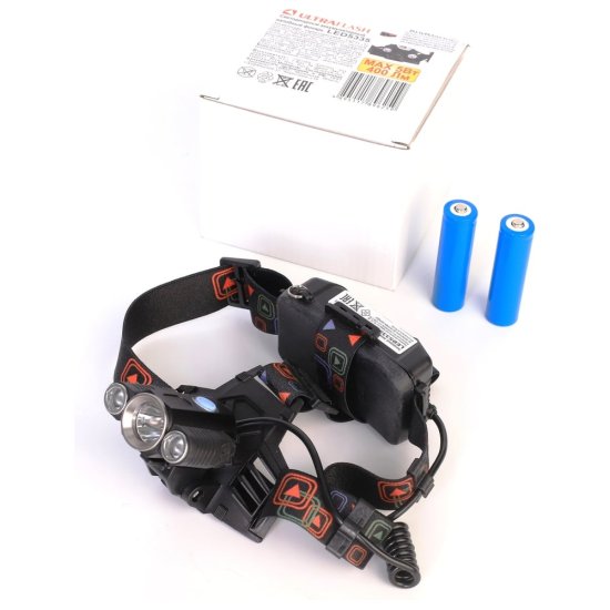 Налобный аккумуляторный фонарь Ultraflash LED5335