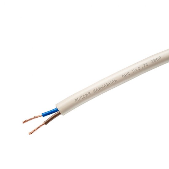 Провод Камкабель ПВС 2х0,75 (100 м)
