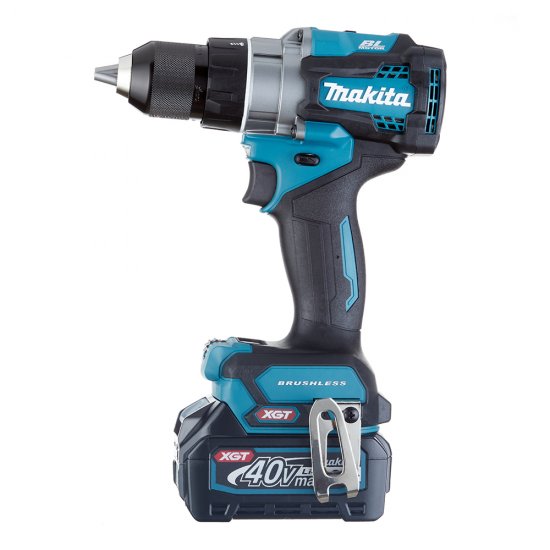 Дрель-шуруповерт аккумуляторная бесщеточная Makita XGT 40В 2,5Ач Li-Ion 2 АКБ и ЗУ (DF001GD201)