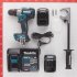 Дрель-шуруповерт аккумуляторная бесщеточная Makita XGT 40 В 2,5 Ач Li-Ion 2 АКБ и ЗУ (DF001GD201)