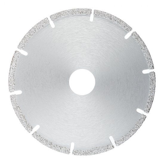 Диск алмазный по металлу Hilberg 125х22,2х1,7 мм сегментный сухой рез (510125)