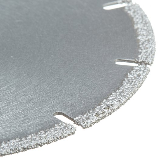 Диск алмазный по металлу Hilberg 125х22,2х1,7 мм сегментный сухой рез (510125)