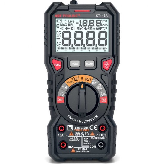 Цифровой мультиметр КВТ KT 118A PROLINE