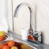Смеситель для кухни WasserKraft Aller хром с высоким изливом однорычажный (1067)