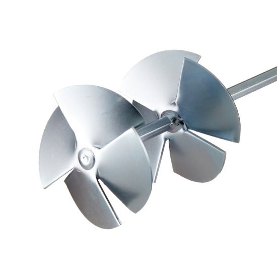 Миксер-насадка (венчик) для красок КМ 75x500 мм хвостовик шестигранный усиленная