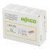 Клемма на 5 проводов Wago 221-615 0,5-6 кв.мм с рычажками без пасты (15 шт.) (221-615)