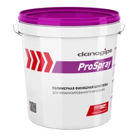 Шпатлевка Danogips Pro Spray полимерная 15 л/25 кг