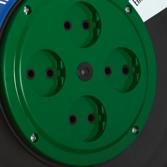 Удлинитель Svet без заземления 40 м на катушке 2,2 кВт 4 розетки ПВС 2х1 кв.мм IP20