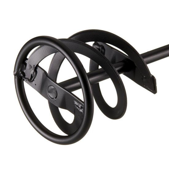 Миксер-насадка (венчик) для цементных растворов КМ 120x600 мм хвостовик М14 усиленная