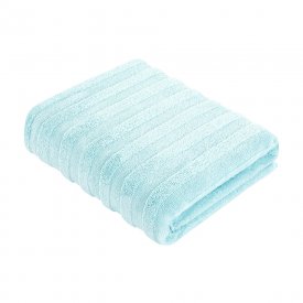 Полотенце махровое банное Verossa Stripe 70х140 см голубое