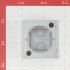Коробка монтажная Systeme Electric AtlasDesign накладная алюминий (ATN000300)