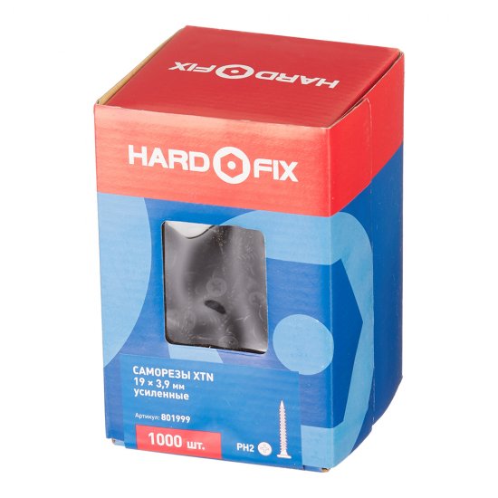 Саморезы ГМ 19x3,9 мм усиленные XTN Hard-Fix (1000 шт.)