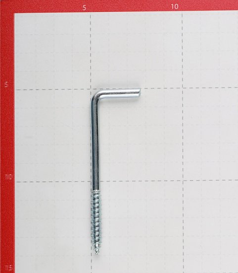 Шуруп с Г-образным крюком 6,0x90 мм