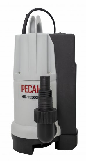 Насос дренажный Ресанта НД-15500П/35В для грязной воды 258 л/мин (77/2/4)