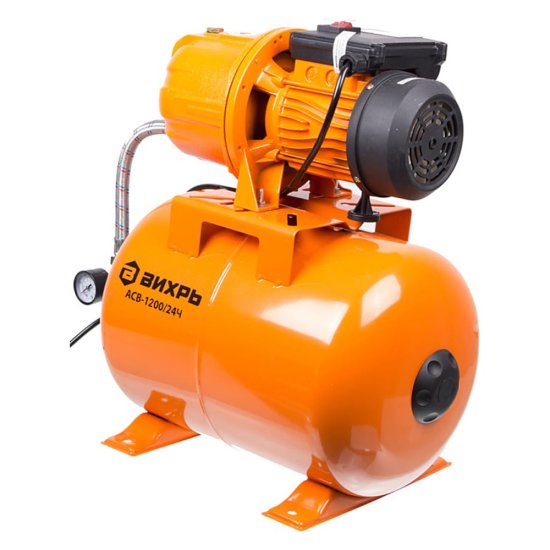 Насосная станция Вихрь АСВ-1200/24Ч 70 л/мин (68/1/9)
