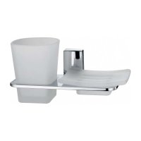 Держатель стакана и мыльницы WasserKraft Leine
