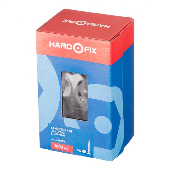 Саморезы ГМ 30x3,9 мм усиленные XTN Hard-Fix (1000 шт.)