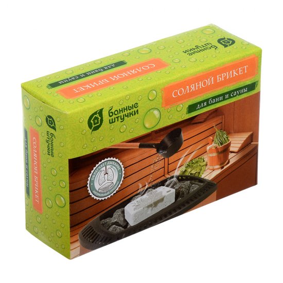 Соляной брикет для бани и сауны Банные штучки (32400)