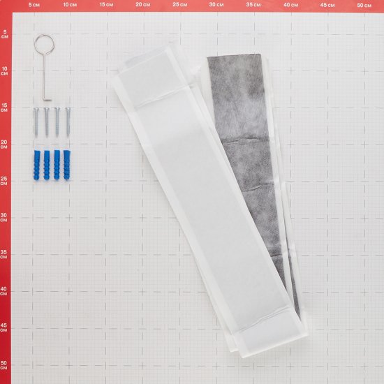 Лоток душевой АНИ пласт Бимс с сухим затвором 62х450 мм d40 мм решетка из нержавеющей стали (TLQ1445G)